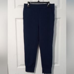 Elegant Deep Blue Women's Leggings